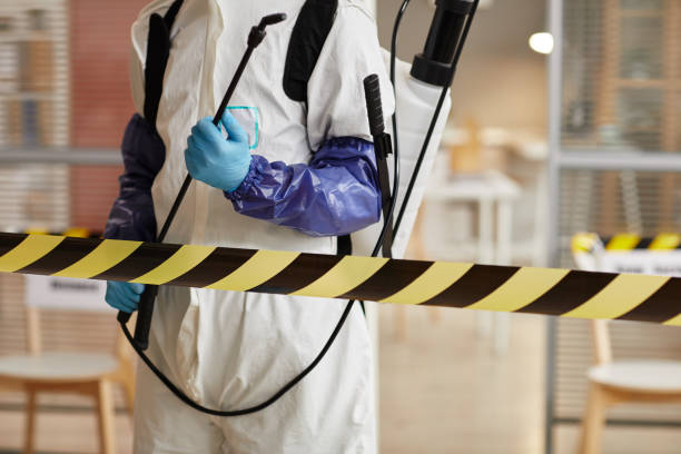 Professional Infectious Disease Decontamination technician working in Bridgewater, MA